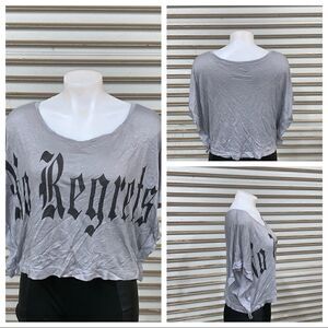 🛍️United Rocket at waist top No Regrets graphic